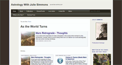 Desktop Screenshot of juliesimmons.ca